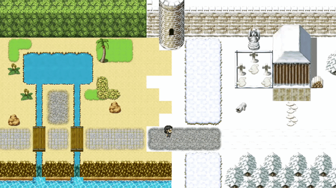 Animated biome transition demo for Region Surface Traits