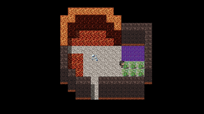 Animated lava and terrain demo for Region Surface Traits
